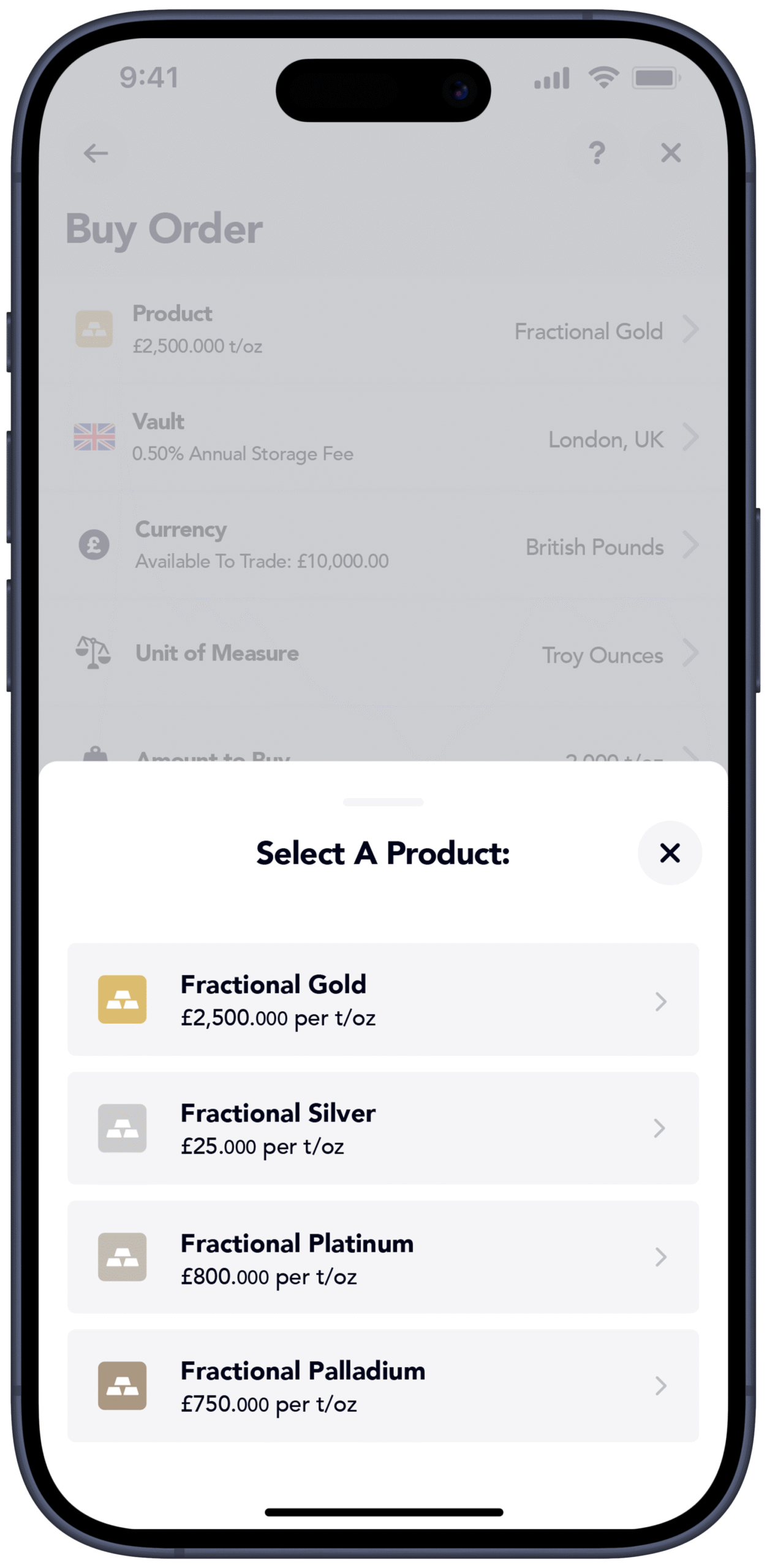 Select Product