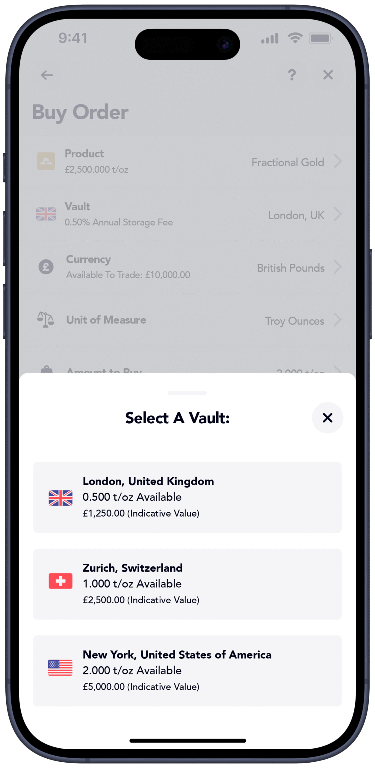 Select Vault